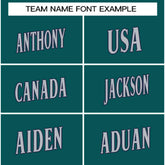 Custom Aqua Gray-Navy Classic Style Crew neck T-Shirts Full Sublimated